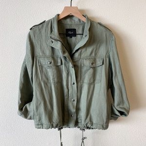 Rails Collins Military Jacket Sage Green Small